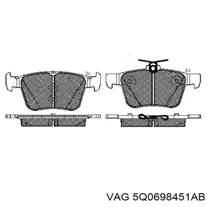 5Q0698451AB VAG 