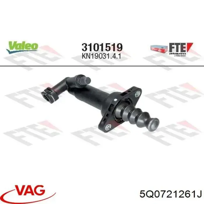 Рабочий цилиндр сцепления VAG 5Q0721261J цена, от 38.35 USD