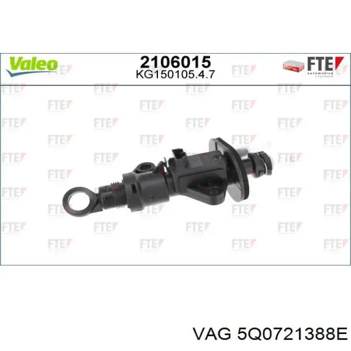 Купить 5Q0721388E VAG Главный цилиндр сцепления