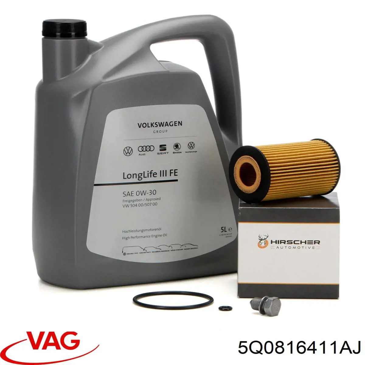 Радиатор охлаждения кондиционера VAG 5Q0816411AJ