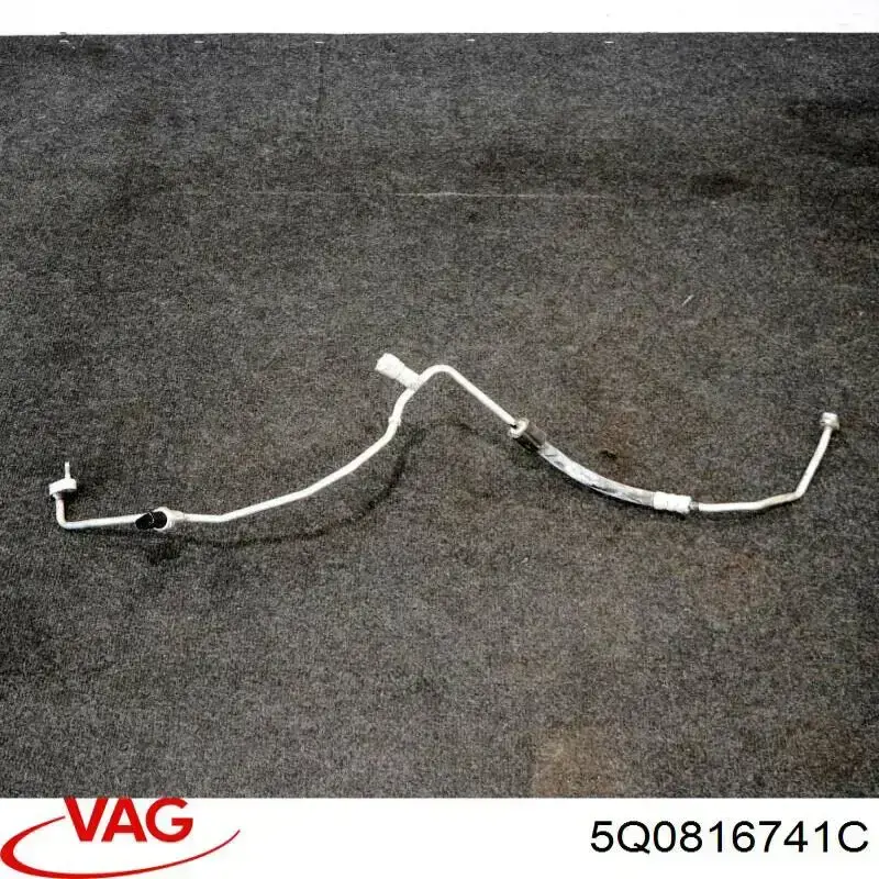 Шланг кондиционера, от радиатора к испарителю VAG 5Q0816741C цена, от 126.69 USD