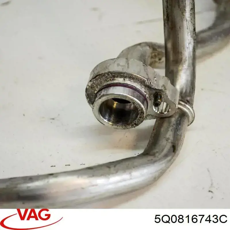 Шланг кондиционера, от испарителя к компрессору VAG 5Q0816743C цена, от 69.92 USD