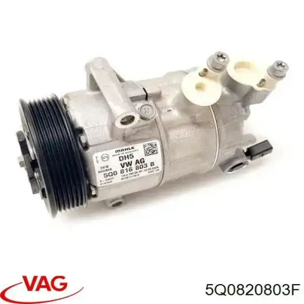 5Q0820803F VAG compressor de aparelho de ar condicionado