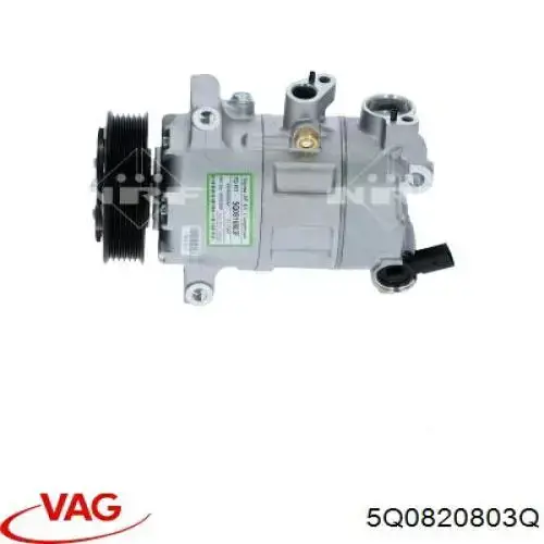 5Q0820803Q VAG compressor de aparelho de ar condicionado