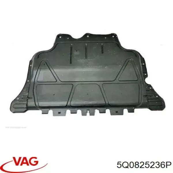 5Q0825236P VAG proteção de motor dianteira