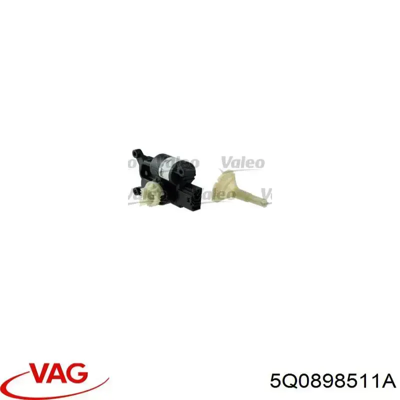 Купить 5WA898511 VAG Моторчик заслонки печки