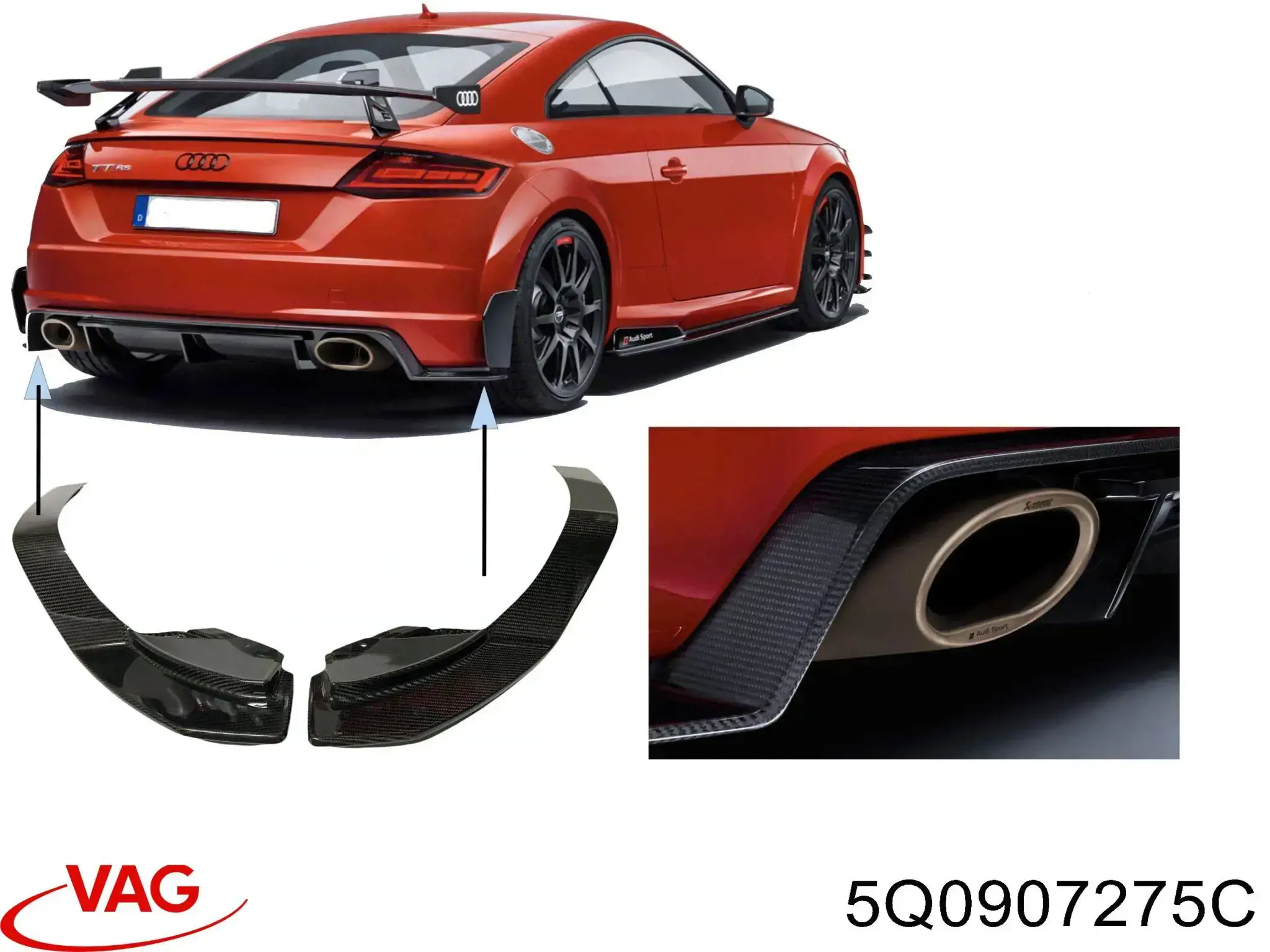 Датчик давления в шинах 5Q0907275C VAG
