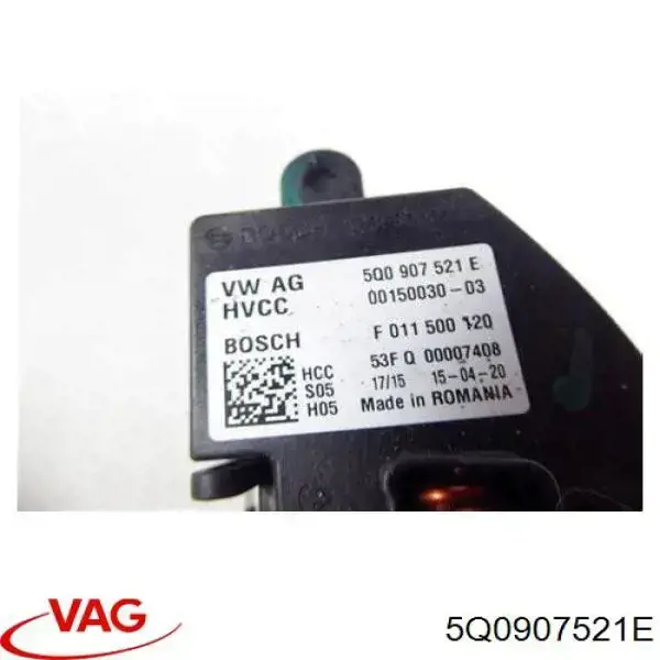 Регулятор оборотів вентилятора 5Q0907521E VAG/Skoda
