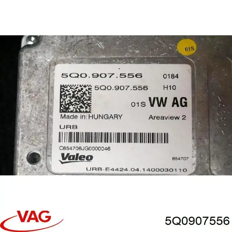 5Q0907556 VAG Módulo de control de la cámara original y equivalente