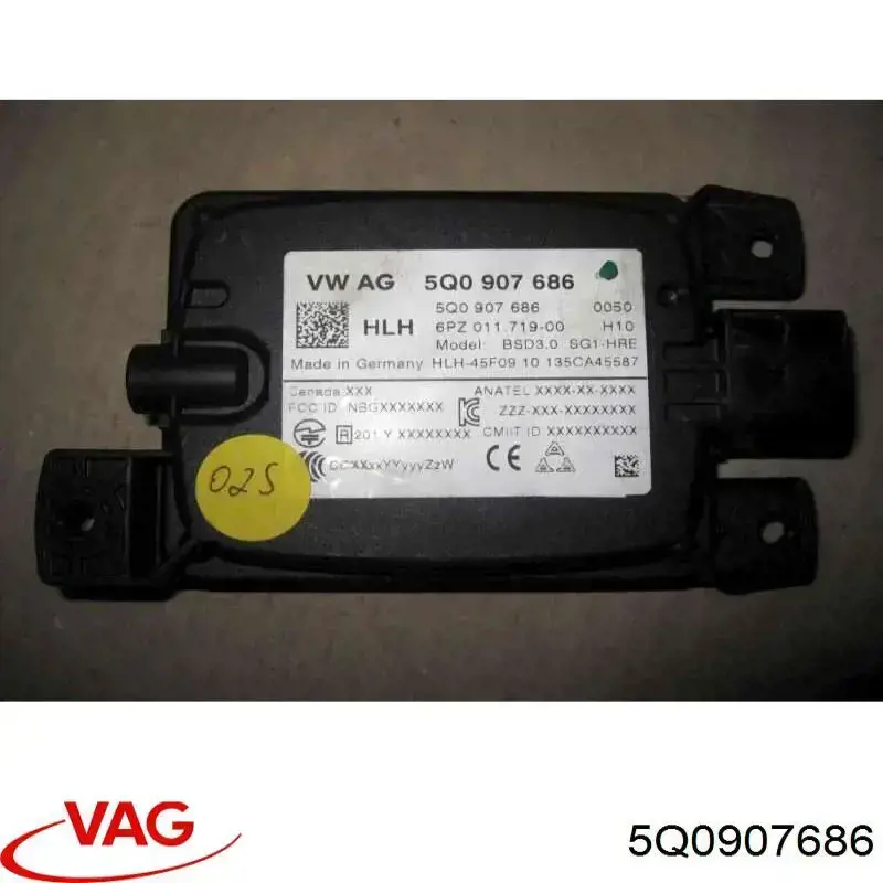 Датчик контроля мертвой зоны задний VAG 5Q0907686 цена, от 124.60 USD