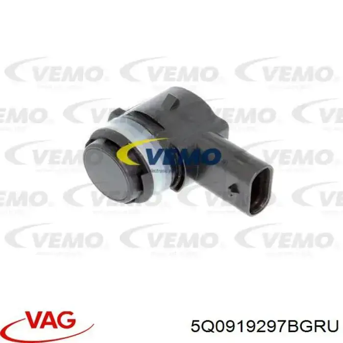 Sensor De Alarma De Estacionamiento(packtronic) Parte Delantera/Trasera 5Q0919297BGRU VAG