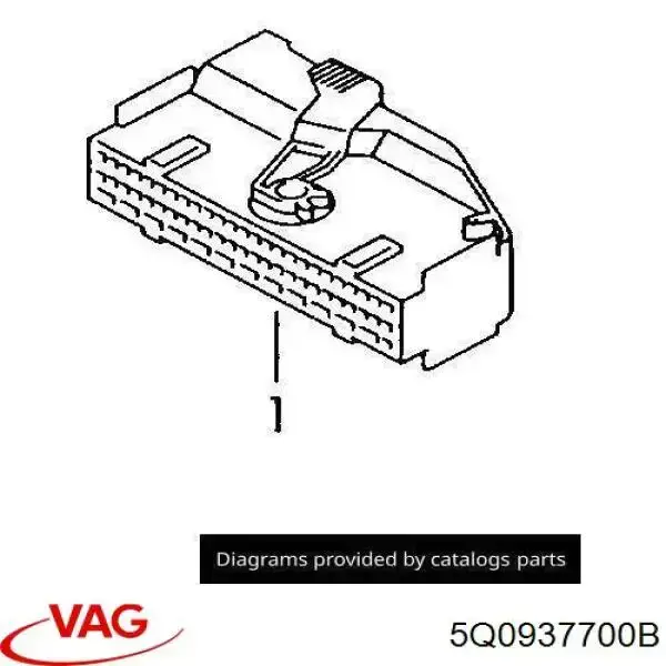  VAG 5Q0937700B цена, от 10.14 USD