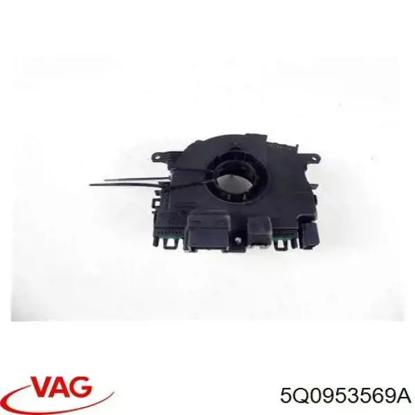 Anel AIRBAG de contato, cabo plano do volante VAG 5Q0953569A preço, a partir de 240,74 USD