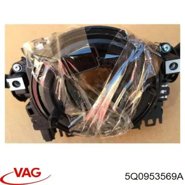 Compre 5Q0953569A VAG Anel AIRBAG de contato, cabo plano do volante