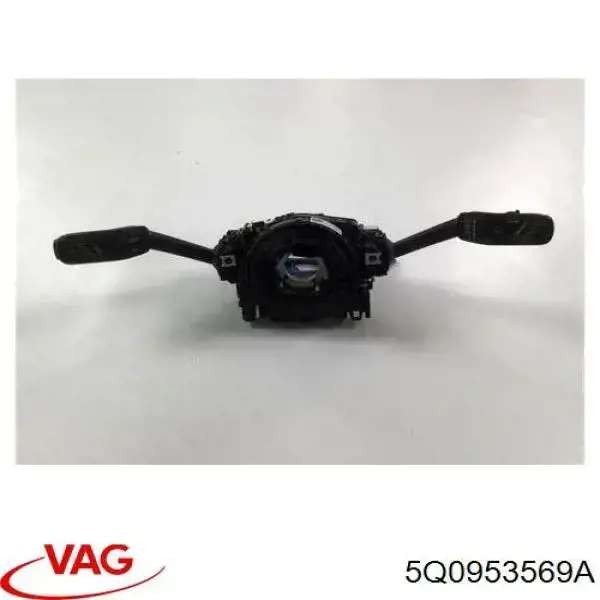 Anel AIRBAG de contato, cabo plano do volante 5Q0953569A VAG