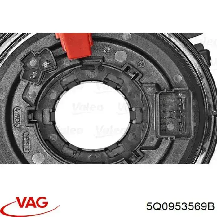 Контактное кольцо подушки безопасности VAG 5Q0953569B цена, от 298.08 USD