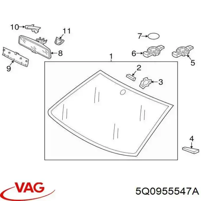 5Q0955547A VAG/Skoda