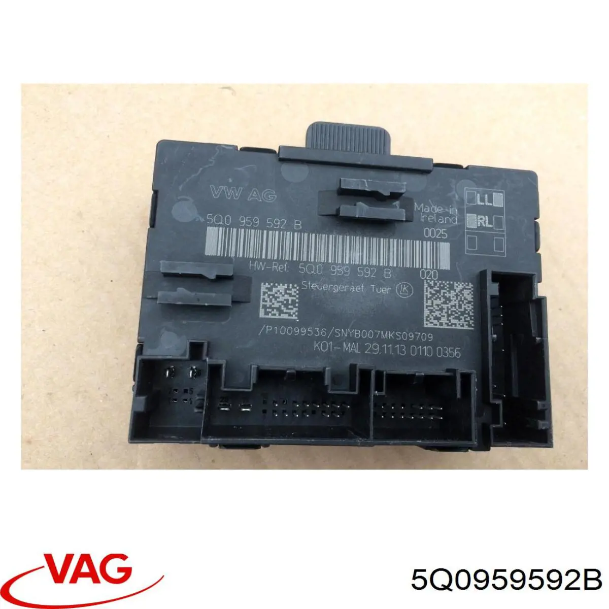 Блок комфорта передней двери VAG 5Q0959592B цена, от 8.23 USD