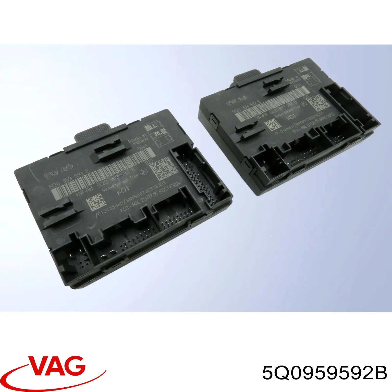Блок комфорта передней двери VAG 5Q0959592B