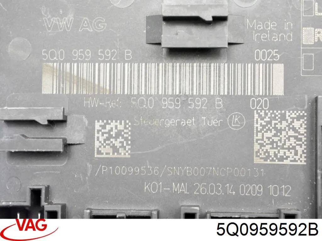 Блок комфорта передней двери VAG 5Q0959592B цена, от 8.23 USD