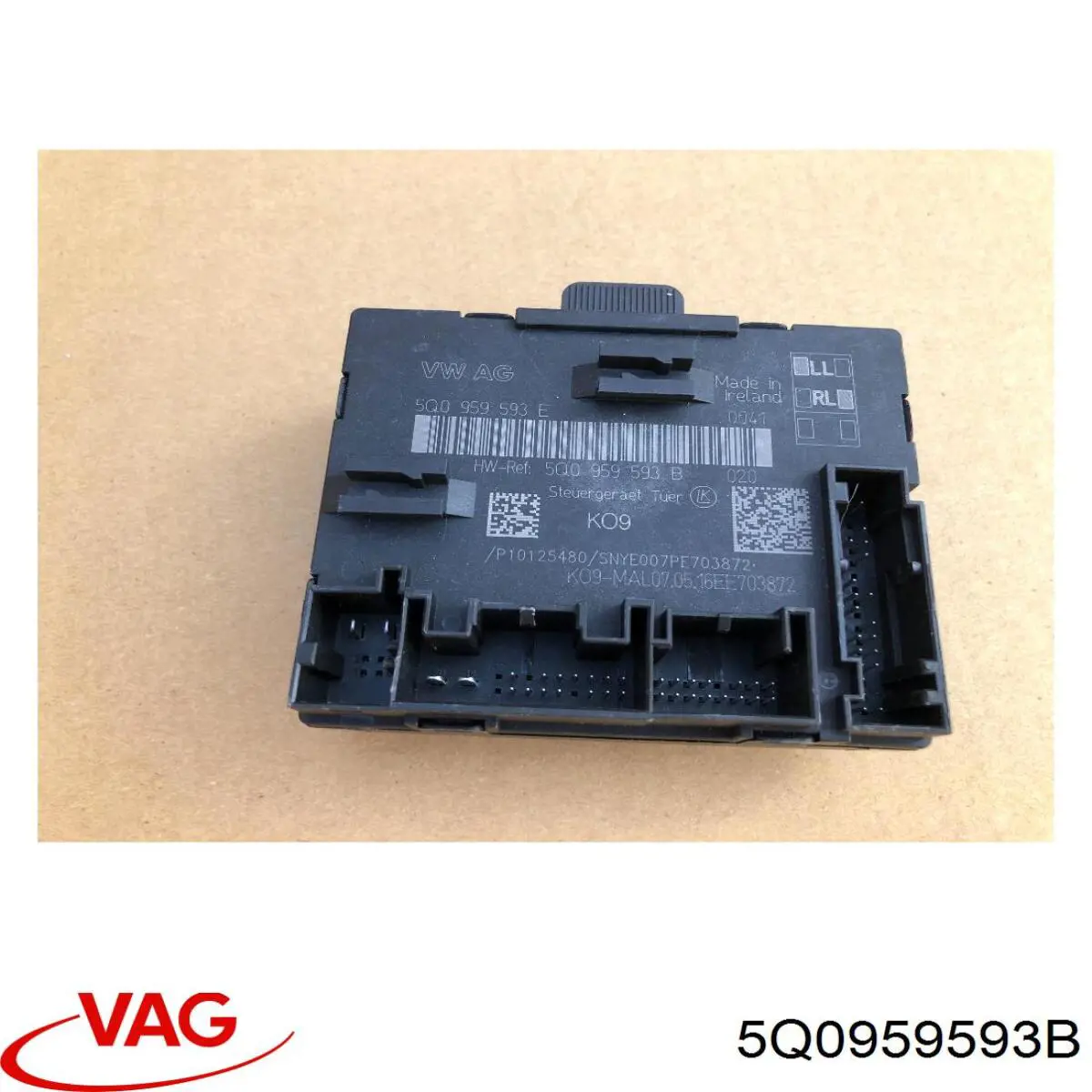 Блок комфорта передней двери VAG 5Q0959593B цена, от 8.44 USD
