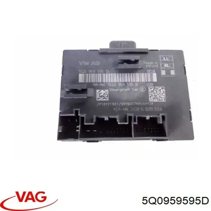 Купить 5Q0959595D VAG Блок комфорта задней двери