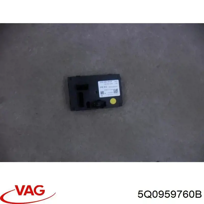 Модуль управления (ЭБУ) переднего сидения 5Q0959760F VAG
