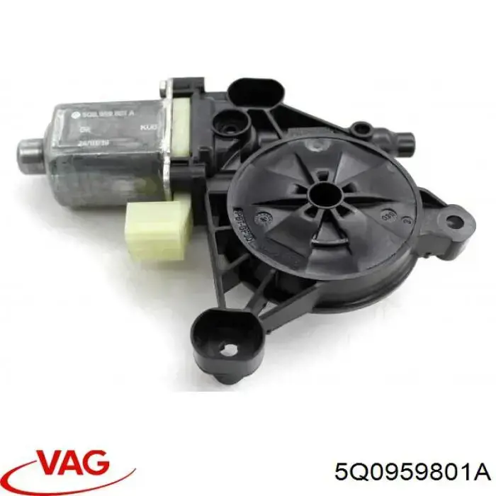 Купить 5Q0959801A VAG Мотор стеклоподъемника двери передней левой