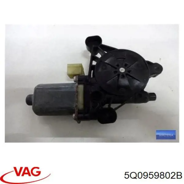 5Q0959802B VAG Мотор стеклоподъемника двери передней правой