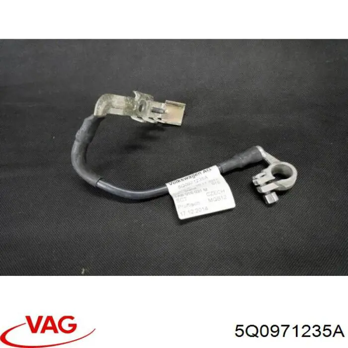 Кабель массы аккумулятора (АКБ) VAG 5Q0971235A цена, от 6.33 USD