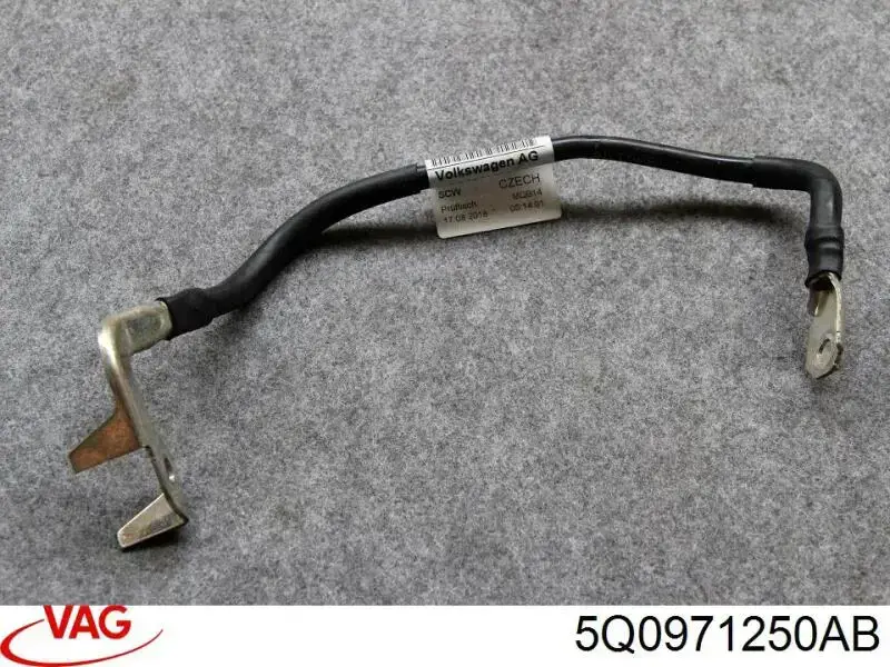 Купить 5Q0971250AB VAG Кабель массы аккумулятора (АКБ)