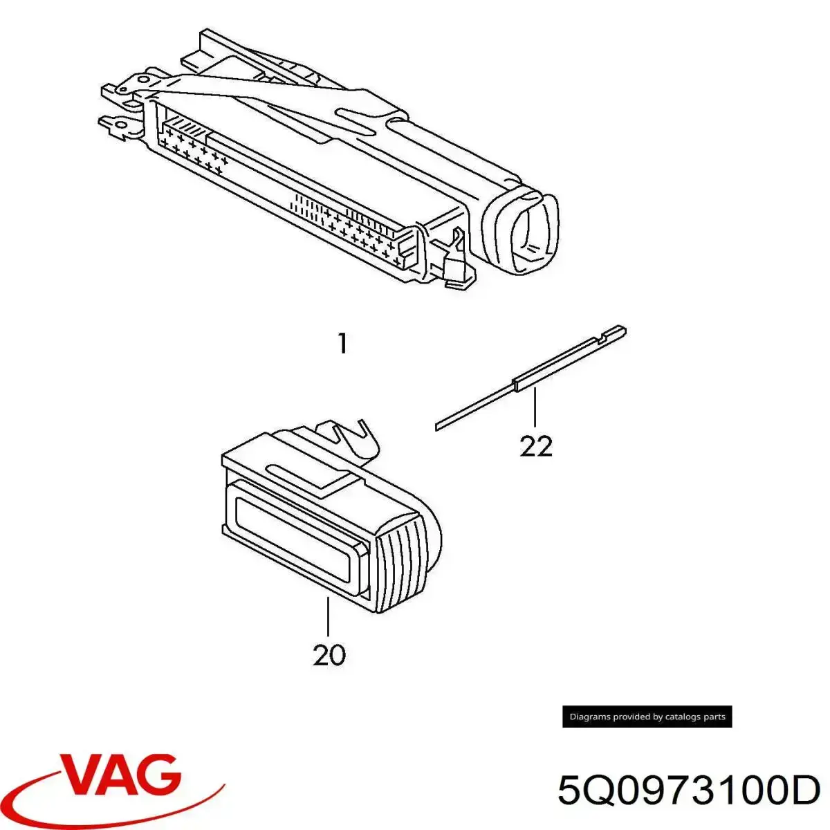5Q0973100D VAG 