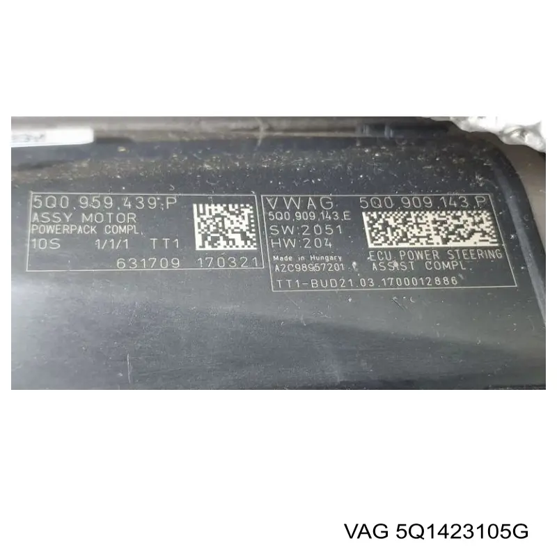 Рулевая рейка VW116R MSG Rebuilding