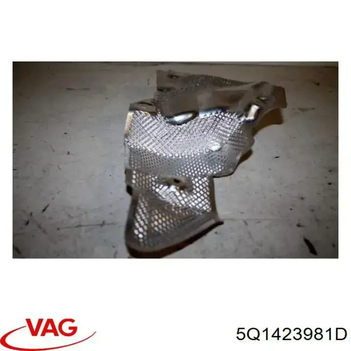 Защита (тепловой экран) рулевой рейки VAG 5Q1423981D цена, от 2.53 USD