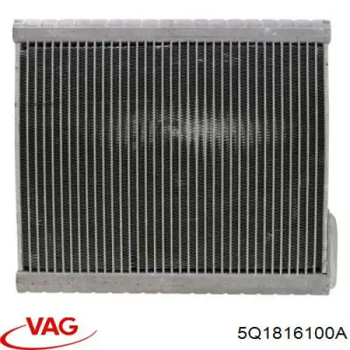 Evaporador, aire acondicionado 5Q1816100A VAG/Audi