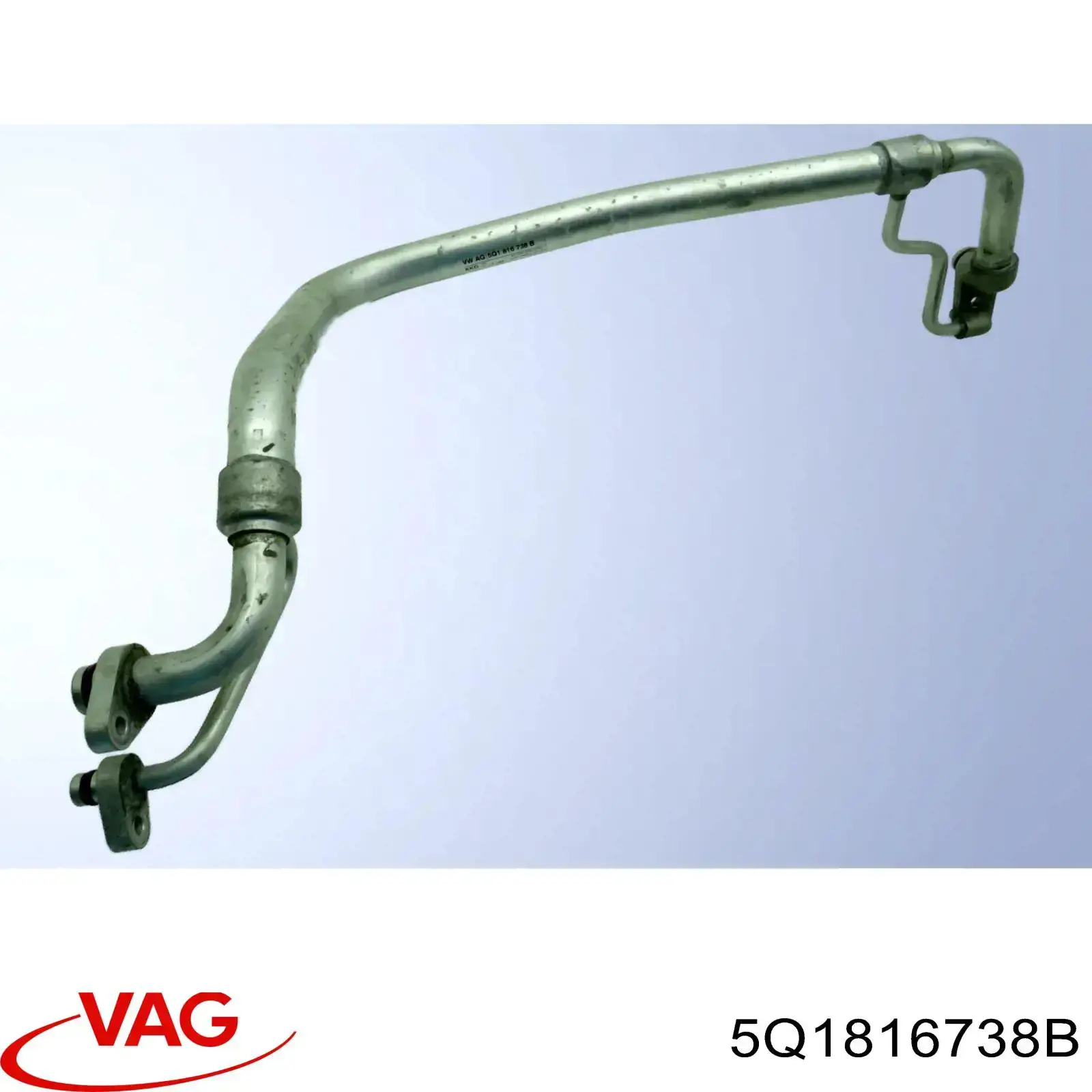 Шланг кондиционера, от радиатора к испарителю 5Q1816738B VAG