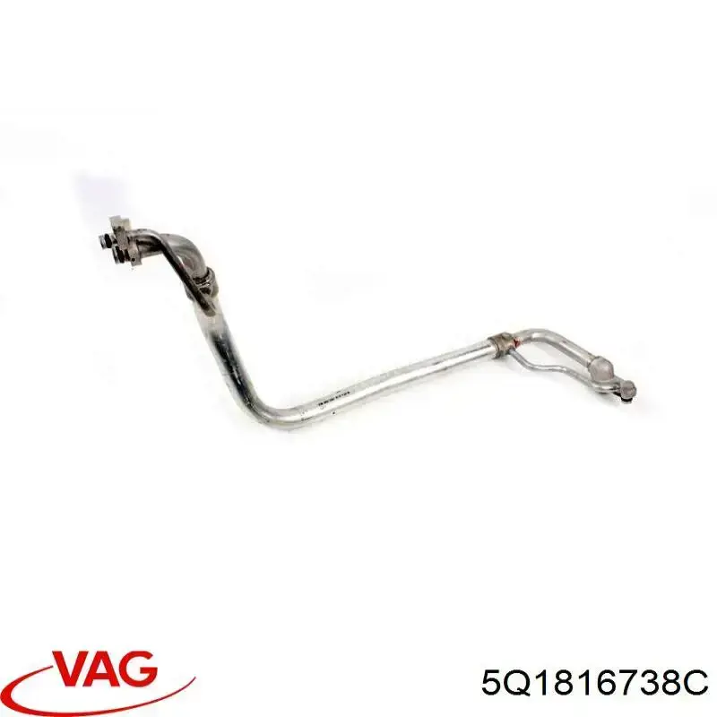 Шланг кондиционера, от радиатора к испарителю 5Q1816738C VAG