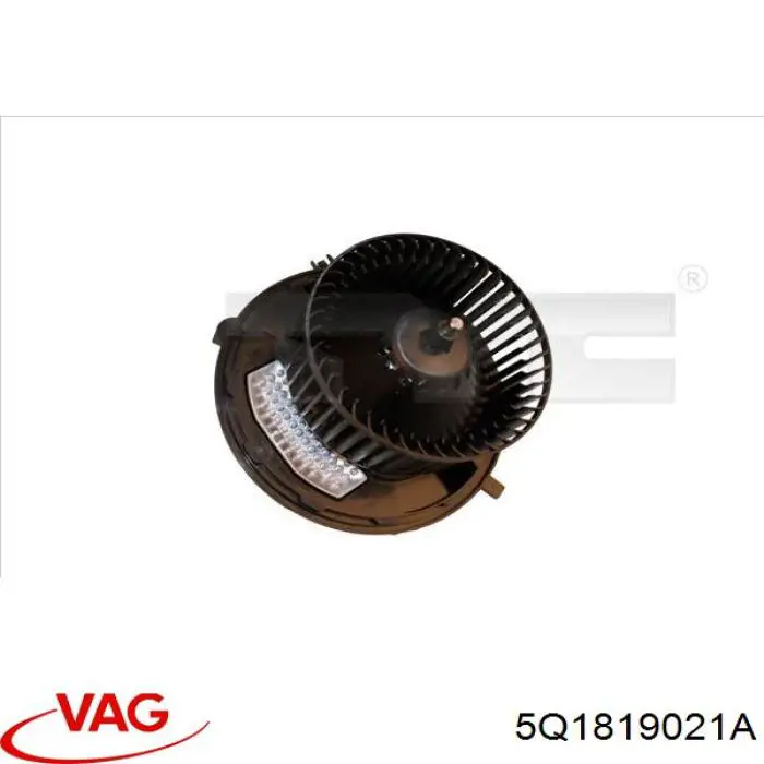 5Q1819021A VAG Электромотор печки