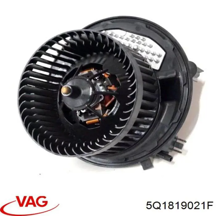 5Q1819021F VAG Электромотор печки