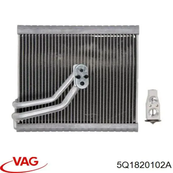 5Q1820102A VAG vaporizador de aparelho de ar condicionado