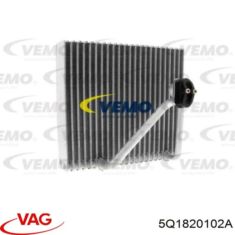 Купить 5Q1820102A VAG Радиатор кондиционера салонный, испаритель