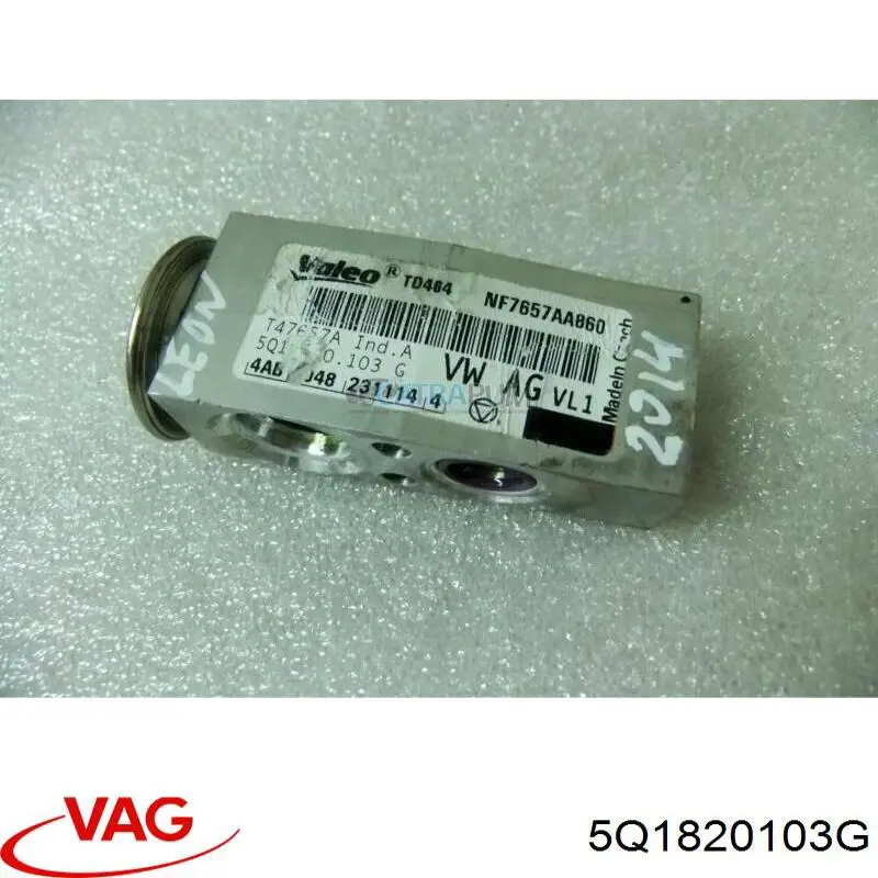 Радиатор испарителя кондиционера VAG 5Q1820103G цена, от 10.14 USD