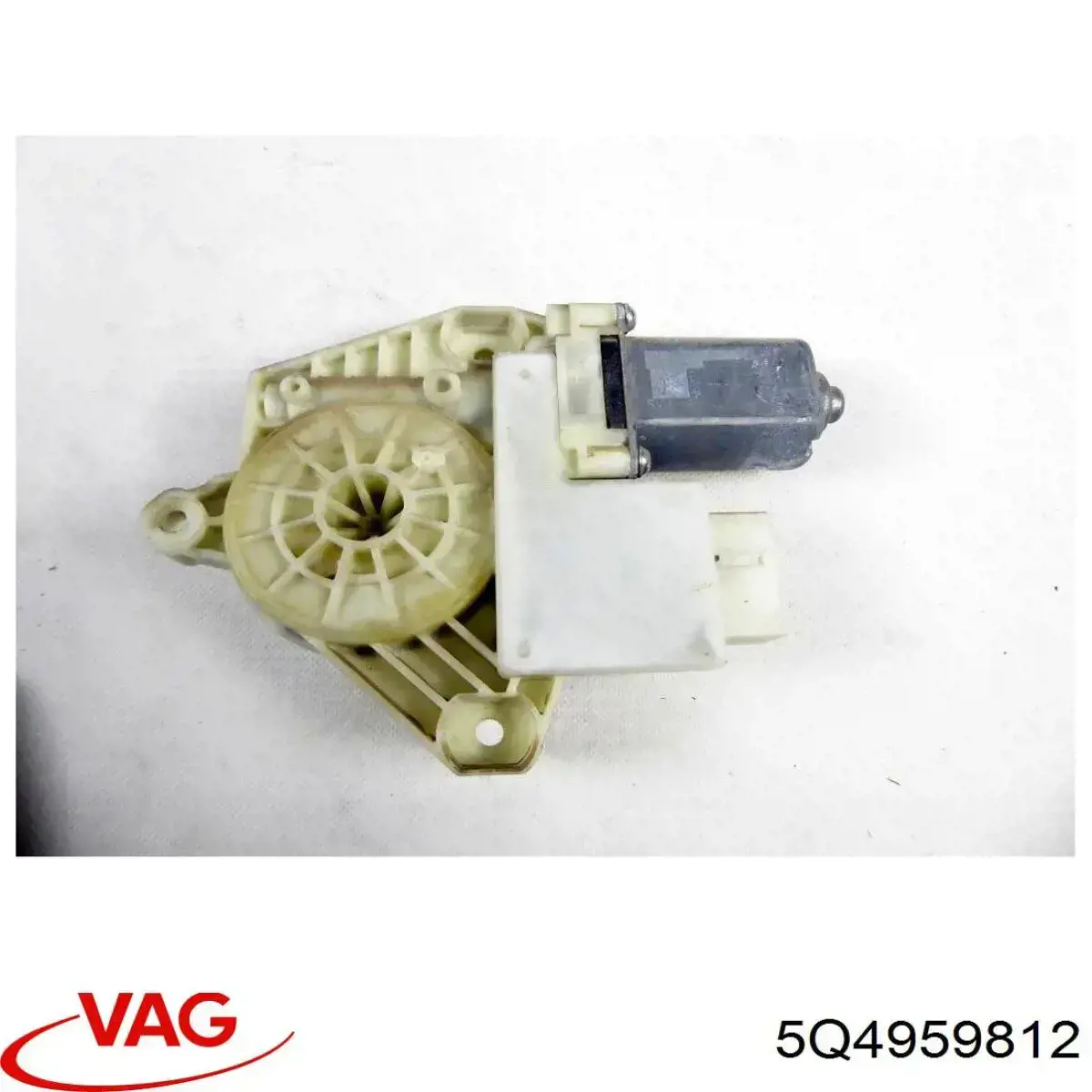 5Q4959812 VAG Мотор стеклоподъемника двери задней, правой