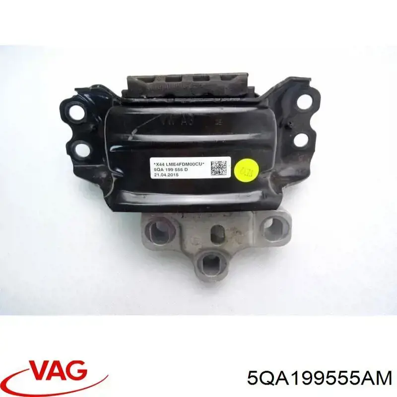 5QA199555AM VAG coxim (suporte esquerdo de motor)