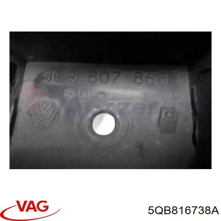Шланг кондиционера, от радиатора к испарителю VAG 5QB816738A цена, от 6.33 USD