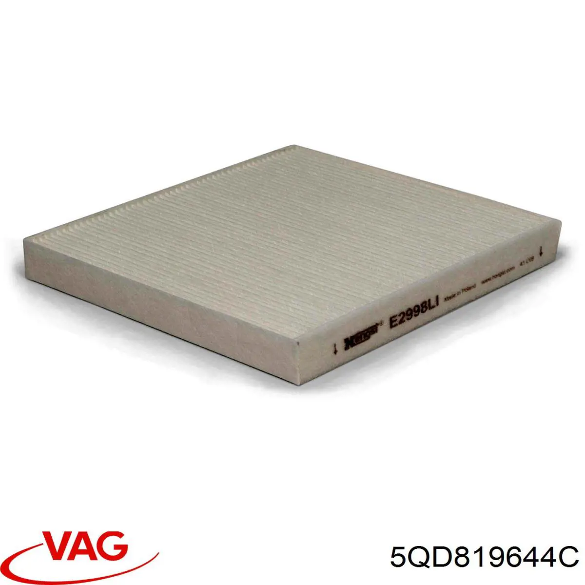 5QD819644C VAG Внутрисалонный фильтр
