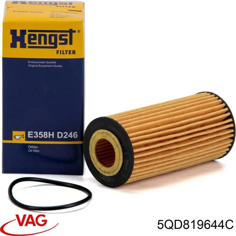 Фильтр салона 5QD819644C VAG