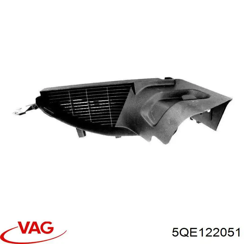 Купить 5QE122051 VAG Шланг радиатора охлаждения нижний