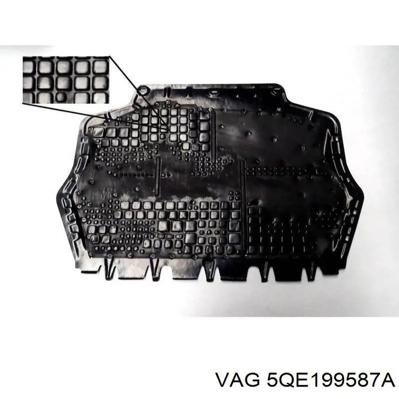 Кронштейн подушки (опоры) двигателя левой VAG 5QE199587A цена, от 19.17 USD