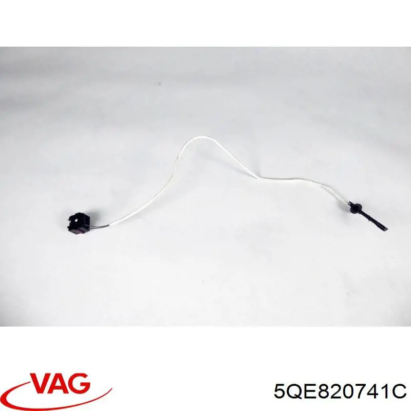 Шланг кондиционера, от радиатора к испарителю 5QE820741C VAG